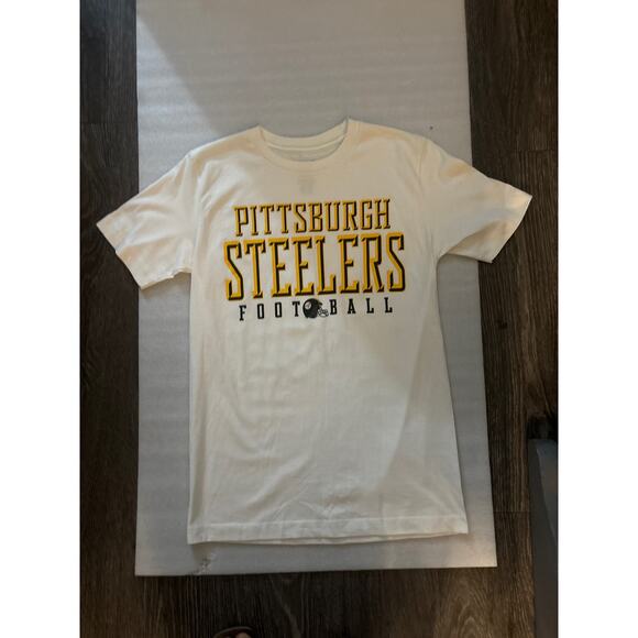 Reebok Pittsburgh Steelers Team Logo Tee M Boys Sportswear Casual Football NFL - Picture 3 of 7